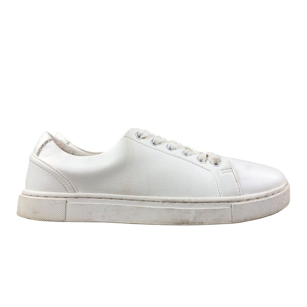 Joie Women's Size 6.5M Harvard White Lace-Up Low Top Casual Sneakers Shoes